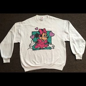 Vintage 80s Minnie Mouse crewneck